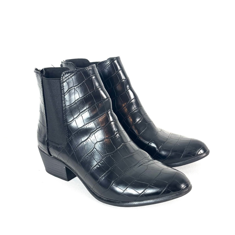 Esprit Black "Tylee" Rear Zip Boots View 2